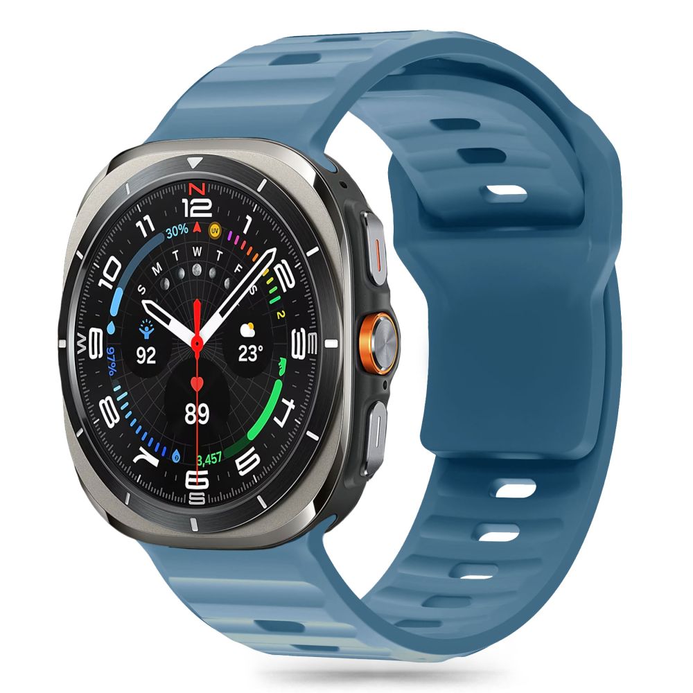 TECH-PROTECT SILIKONARMBAND SAMSUNG GALAXY WATCH ULTRA (47 MM) MONTEGO BLAU