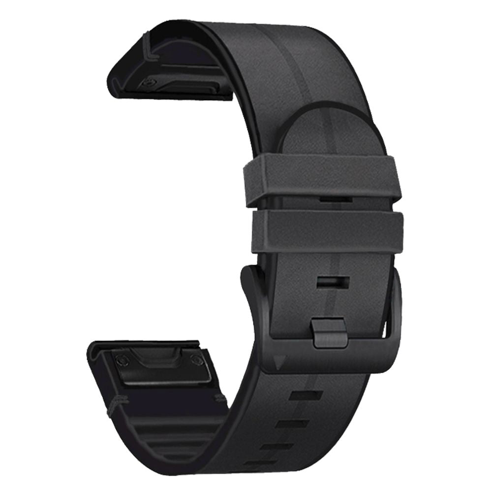 TECH-PROTECT SILIKON ARMBAND GARMIN FENIX 5X / 5X PLUS / 6X / 6X PRO / 7X / 8 (51 MM) SCHWARZ