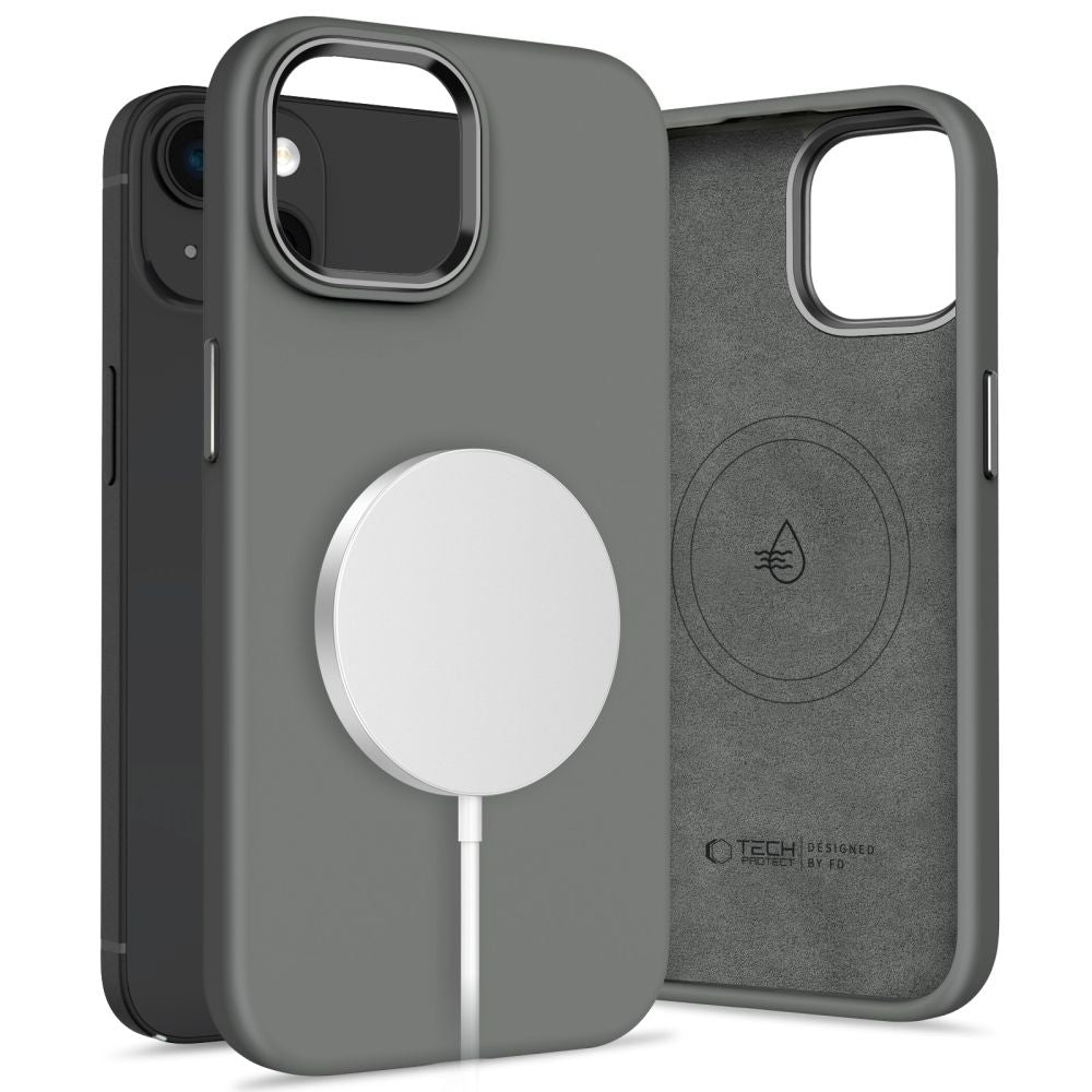 TECH-PROTECT SILIKONHÜLLE PURE MAGSAFE IPHONE 14 CLAY