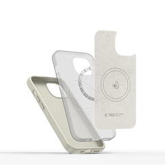 TECH-PROTECT SILIKONHÜLLE PURE MAGSAFE IPHONE 14 COSMIC LATTE