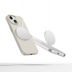 TECH-PROTECT SILIKONHÜLLE PURE MAGSAFE IPHONE 14 COSMIC LATTE