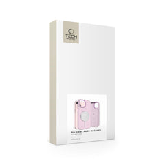 TECH-PROTECT SILIKONDECKEL PURE MAGSAFE IPHONE 15 PINK PEARL