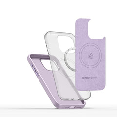 TECH-PROTECT SILIKONDECKEL PURE MAGSAFE IPHONE 15 PRO MAUVE