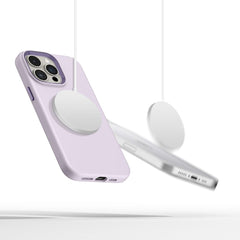 TECH-PROTECT SILIKONDECKEL PURE MAGSAFE IPHONE 15 PRO MAUVE