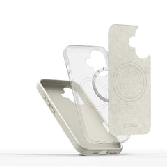 TECH-PROTECT SILIKONDECKEL PURE MAGSAFE IPHONE 16 COSMIC LATTE