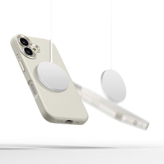 TECH-PROTECT SILIKONDECKEL PURE MAGSAFE IPHONE 16 COSMIC LATTE