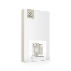 TECH-PROTECT SILIKONDECKEL PURE MAGSAFE IPHONE 16 COSMIC LATTE