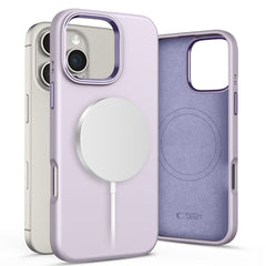 TECH-PROTECT SILIKONDECKEL PURE MAGSAFE IPHONE 16 PRO MAUVE