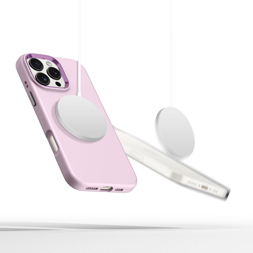 TECH-PROTECT SILIKONHÜLLE PURE MAGSAFE IPHONE 16 PRO PINK PEARL