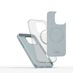 TECH-PROTECT SILIKONDECKEL PURE MAGSAFE IPHONE 16 PRO HIMMELBLAU