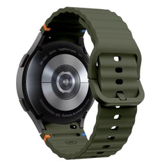 TECH-PROTECT SILIKON SPORT SAMSUNG GALAXY WATCH 4 / 5 / 5 PRO / 6 / 7 / FE ARMY GRÜN
