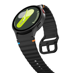TECH-PROTECT SILIKON SPORT SAMSUNG GALAXY WATCH 4 / 5 / 5 PRO / 6 / 7 / FE SCHWARZ