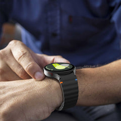 TECH-PROTECT SILIKON SPORT SAMSUNG GALAXY WATCH 4 / 5 / 5 PRO / 6 / 7 / FE SCHWARZ