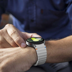 TECH-PROTECT SILIKON SPORT SAMSUNG GALAXY WATCH 4 / 5 / 5 PRO / 6 / 7 / FE STARLIGHT