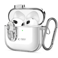 PUZDRO TECH-PROTECT SLIM HOOK APPLE AIRPODS 4 KLAR