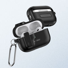 TECH-PROTECT SLIM HOOK HÜLLE FÜR APPLE AIRPODS PRO 1 / 2 SCHWARZ