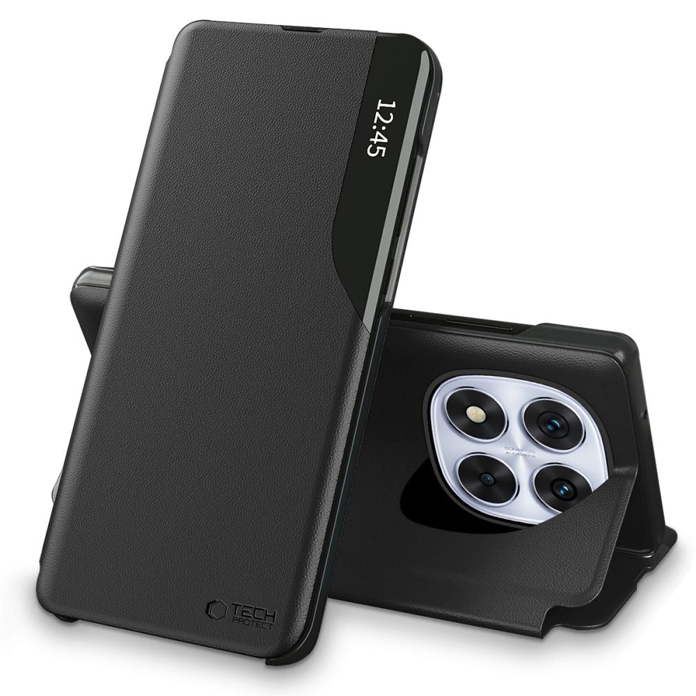 TECH-PROTECT SMART VIEW HÜLLE XIAOMI REDMI NOTE 14 PRO 5G / POCO X7 5G SCHWARZ