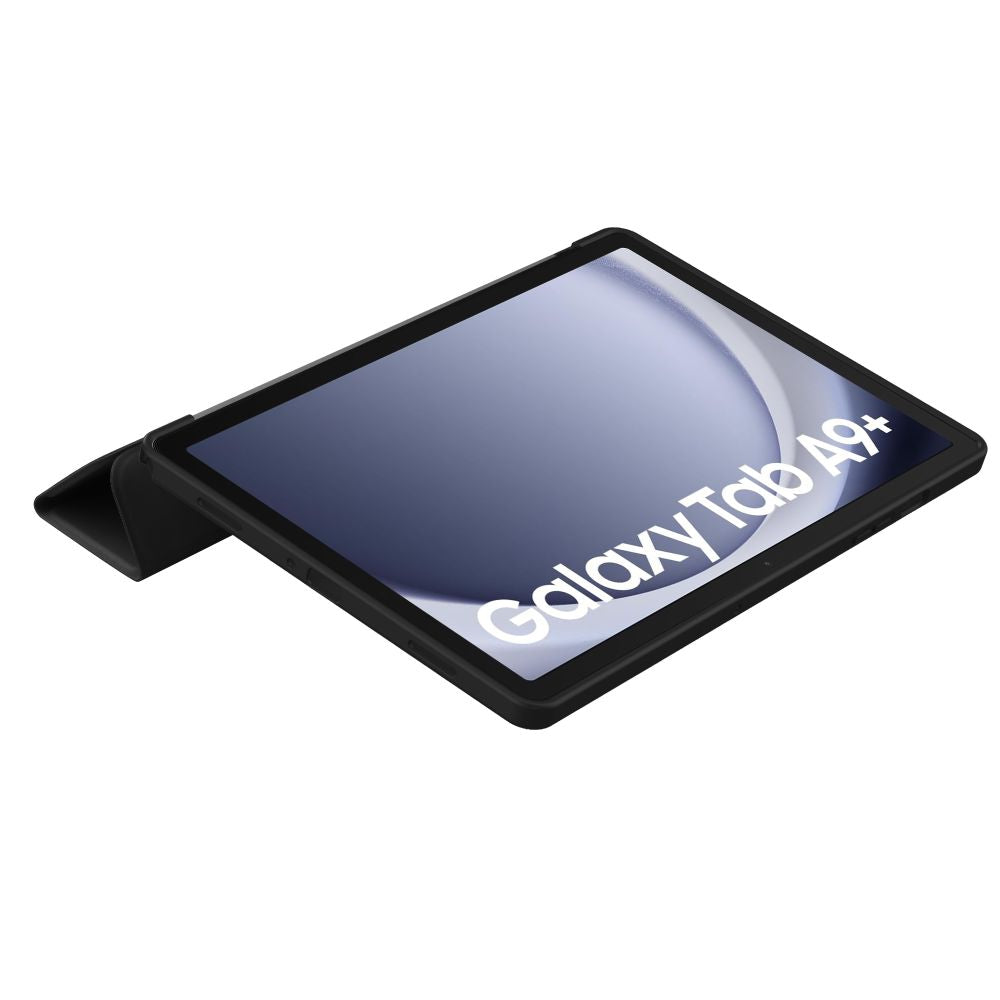 SCHUTZHÜLLE / HÜLLE FÜR SAMSUNG GALAXY TAB A9+ PLUS 11.0 X210 / X215 / X216 TECH-PROTECT SMARTCASE SCHWARZ