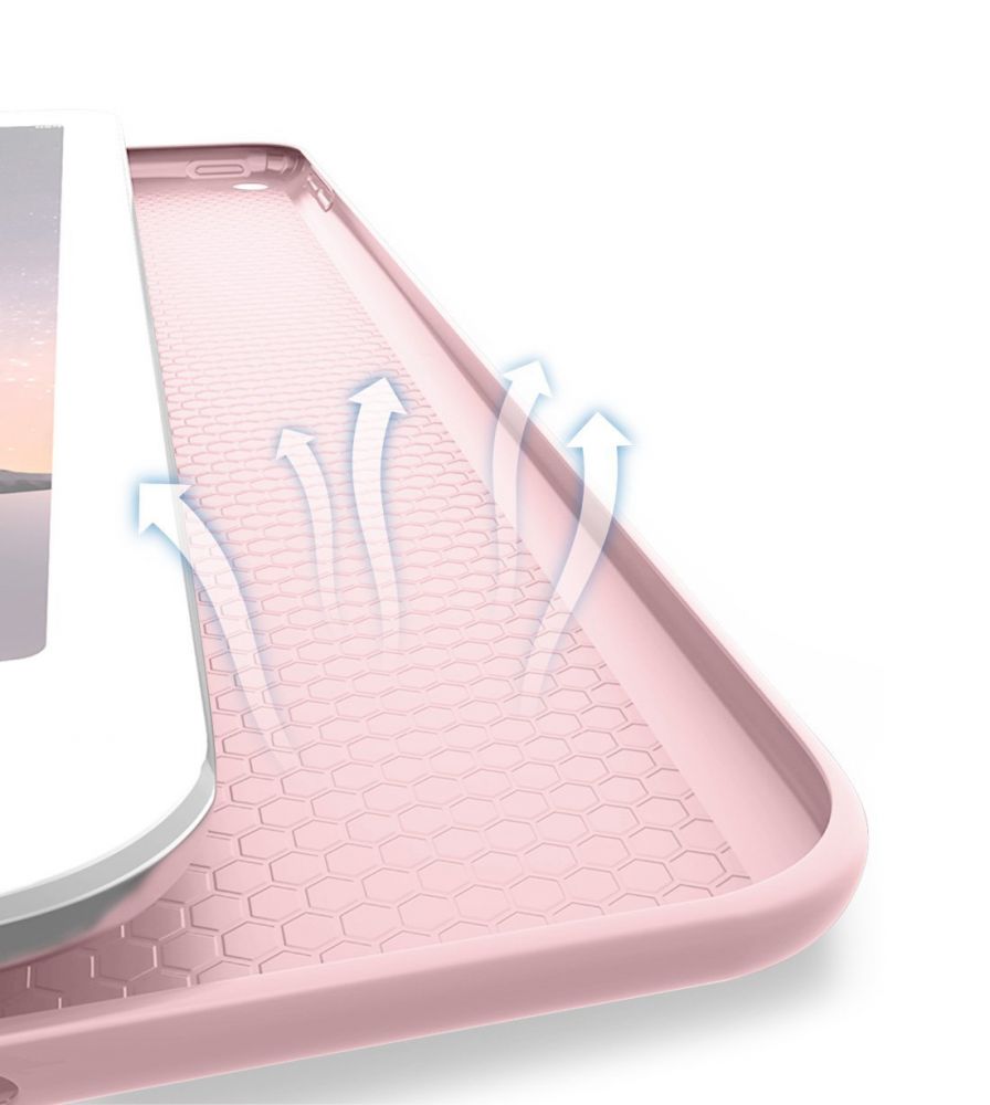 HÜLLE / COVER FÜR IPAD 9.7 5 / 6 / 2017-2018 TECH-PROTECT SMARTCASE ROSÉ GOLD