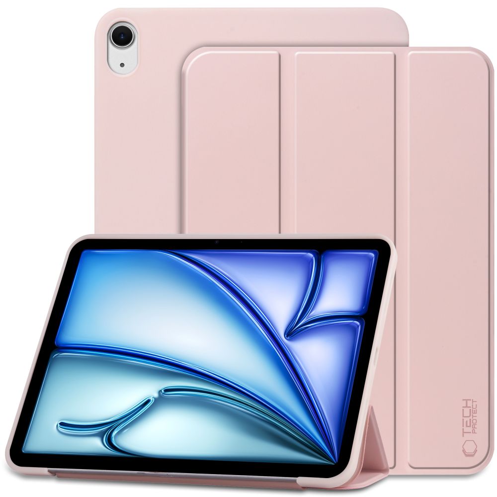 HÜLLE / COVER FÜR IPAD AIR 10.9 4 / 5 / 2020-2022 / 11 6 / 2024 TECH-PROTECT SMARTCASE ROSA