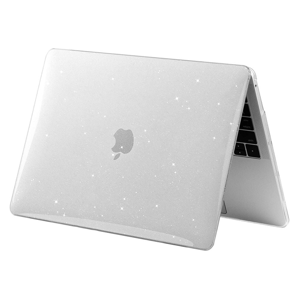 HÜLLE FÜR MACBOOK AIR 13" M2 / M3 / 2022-2024 TECH-PROTECT SMARTSHELL GLITTER KLAR