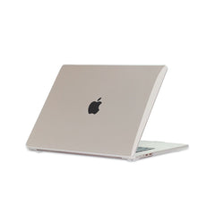 HÜLLE FÜR MACBOOK AIR 15" M2 / M3 / M4 / 2023-2025 TECH-PROTECT SMARTSHELL KRISTALLKLAR