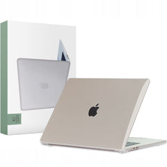 HÜLLE FÜR MACBOOK AIR 15" M2 / M3 / M4 / 2023-2025 TECH-PROTECT SMARTSHELL KRISTALLKLAR
