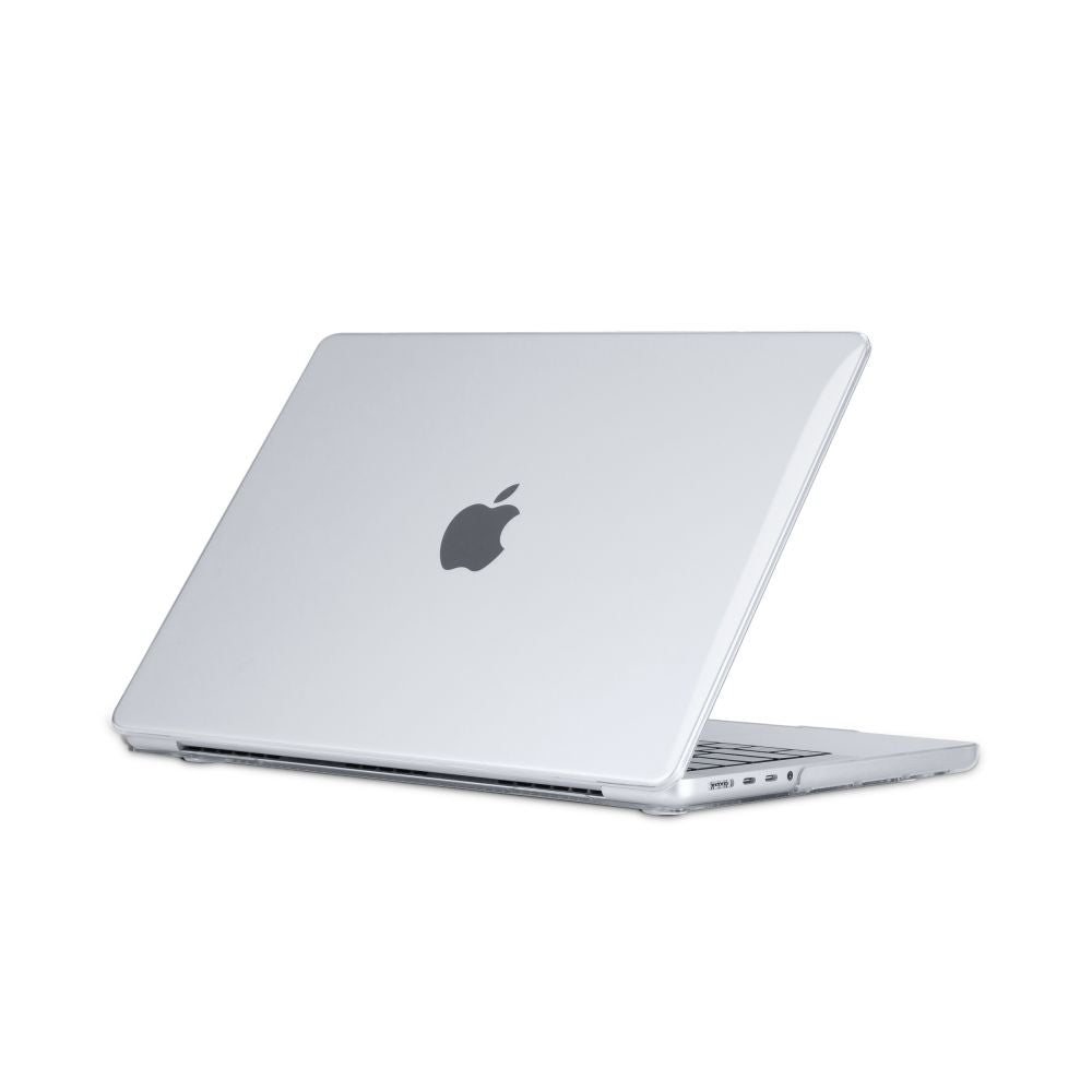 HÜLLE FÜR MACBOOK PRO 14" M1 / M2 / M3 / M4 2021-2024 TECH-PROTECT SMARTSHELL KRISTALLKLAR