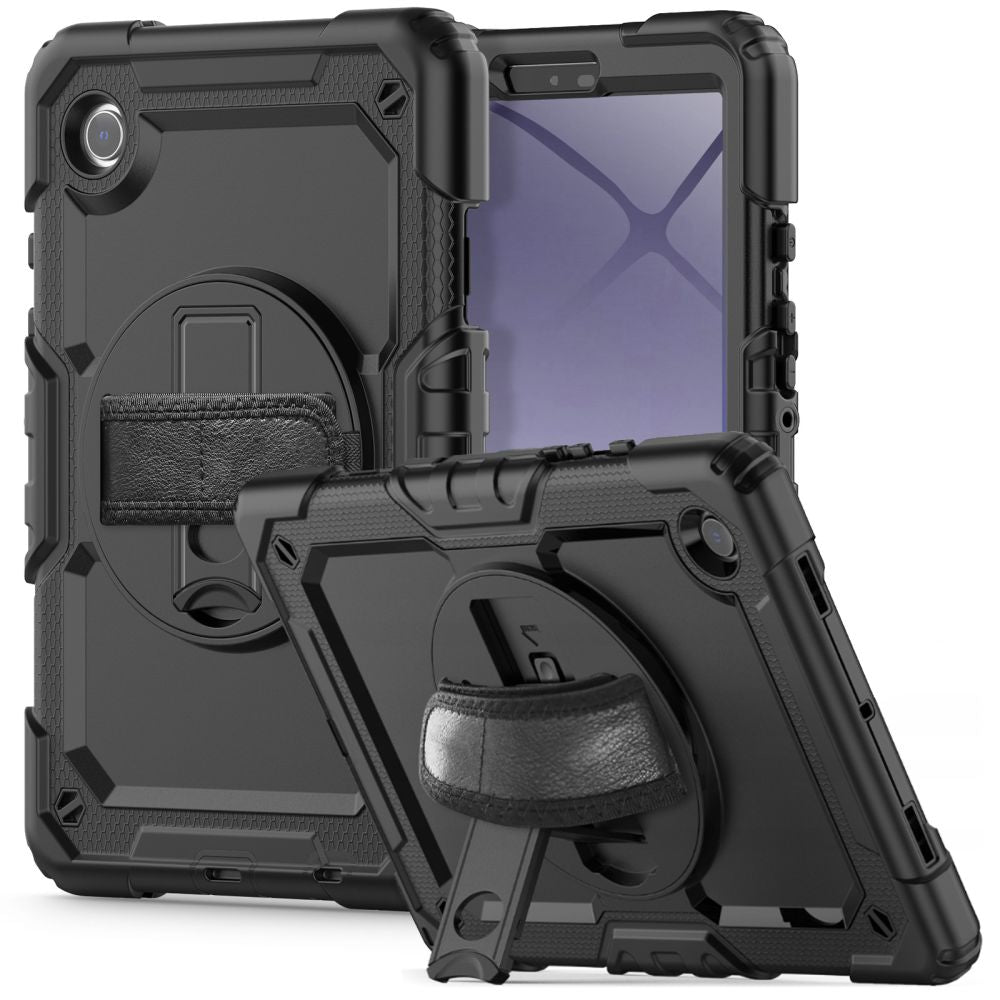 SCHUTZHÜLLE FÜR SAMSUNG GALAXY TAB A9 8.7 X110 / X115 TECH-PROTECT SOLID360 SCHWARZ