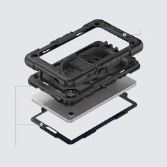 SCHUTZHÜLLE / HÜLLE FÜR SAMSUNG GALAXY TAB A9+ PLUS 11.0 X210 / X215 / X216 TECH-PROTECT SOLID360 SCHWARZ