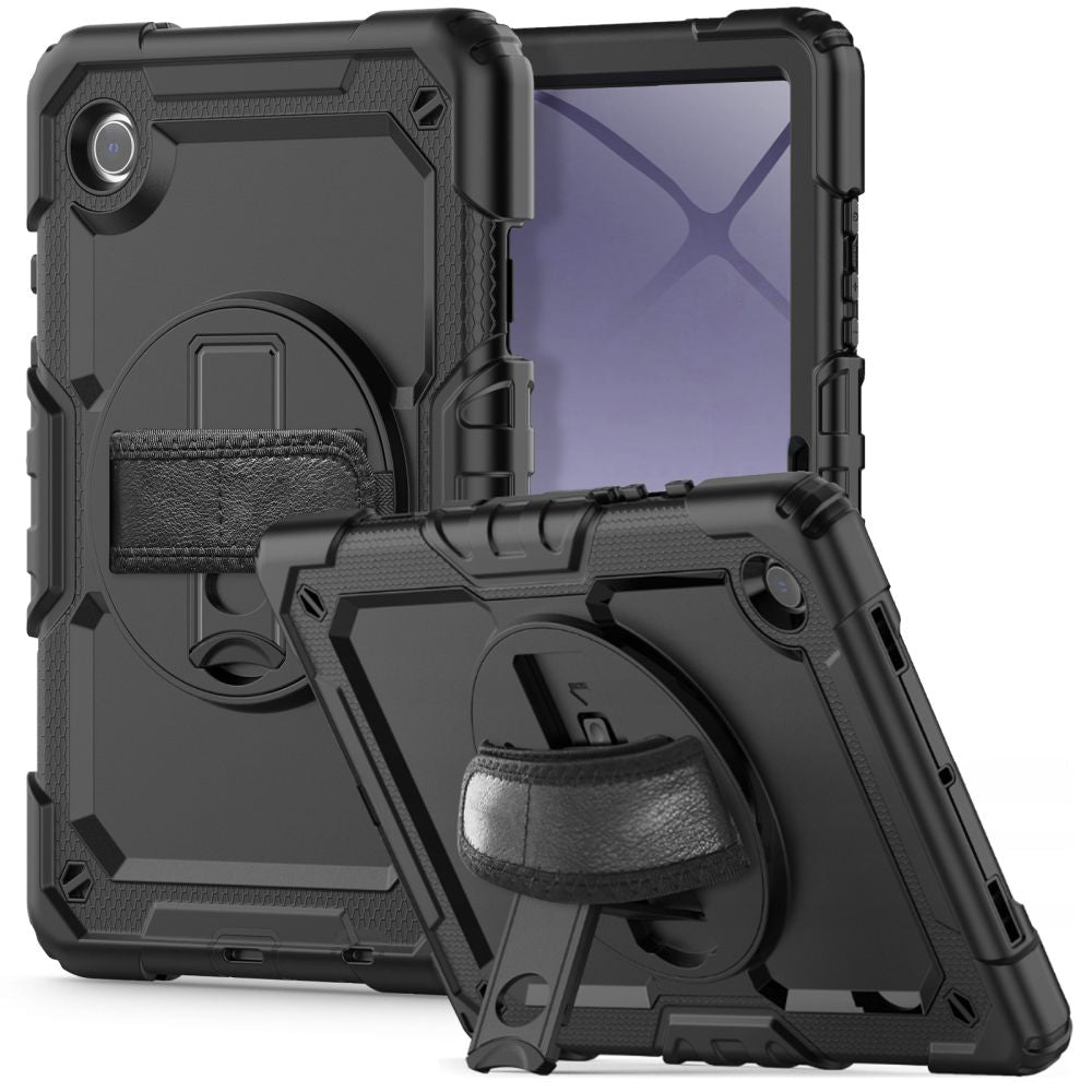 SCHUTZHÜLLE / HÜLLE FÜR SAMSUNG GALAXY TAB A9+ PLUS 11.0 X210 / X215 / X216 TECH-PROTECT SOLID360 SCHWARZ