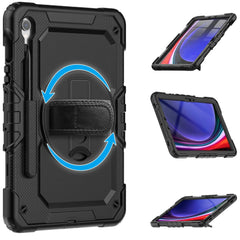 SCHUTZHÜLLE / HÜLLE FÜR SAMSUNG GALAXY TAB S9 FE / S10 FE 10.9 X510 / X516B / X520 / X526 TECH-PROTECT SOLID360 SCHWARZ
