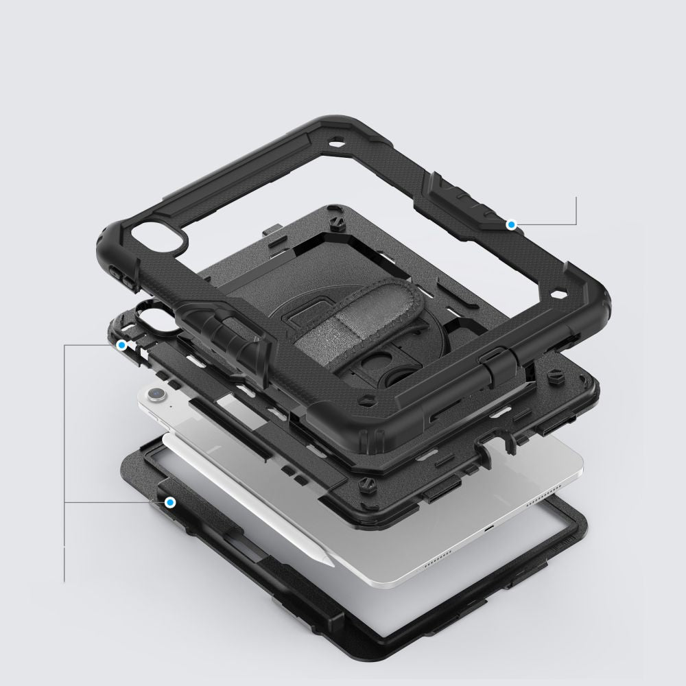 TECH-PROTECT SOLID360 HÜLLE FÜR IPAD AIR 11 6 / 2024 SCHWARZ