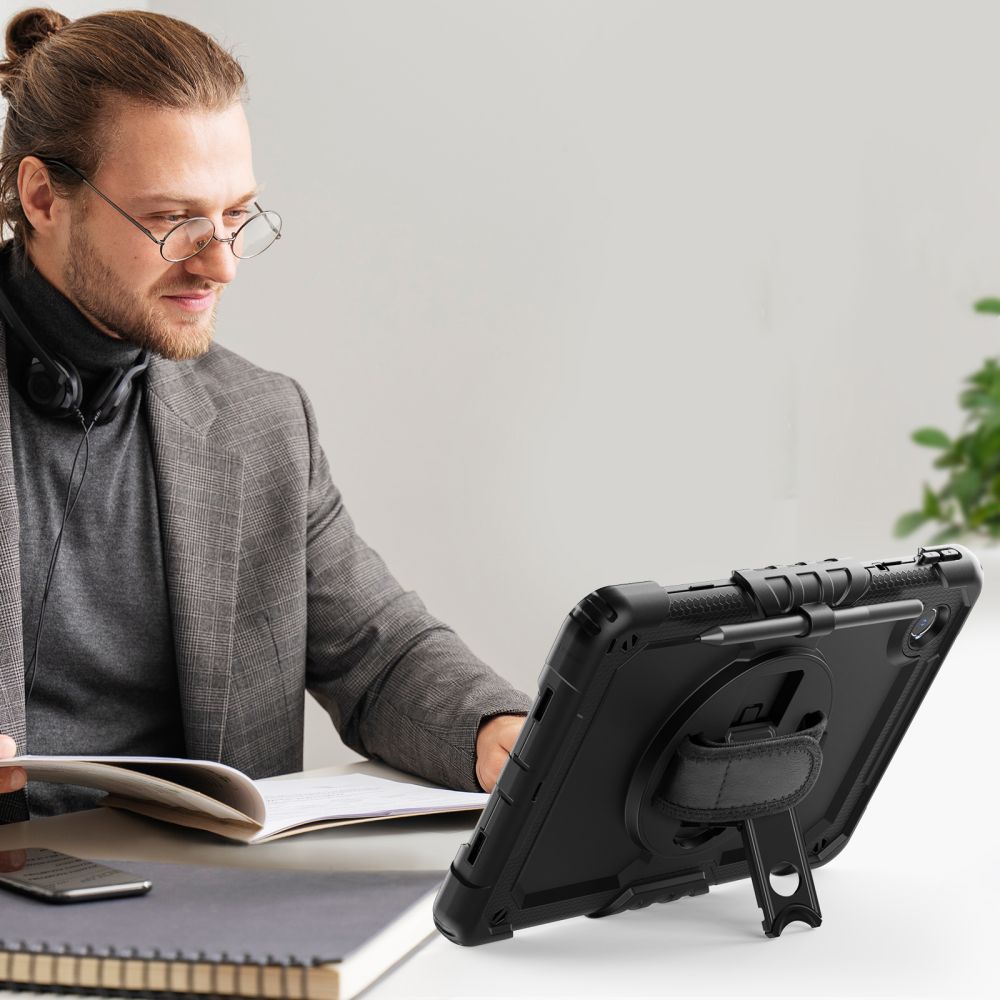 SCHUTZDECKEL / HÜLLE FÜR LENOVO TAB M11 / K11E 11.0 TB-330 TECH-PROTECT SOLID360 SCHWARZ