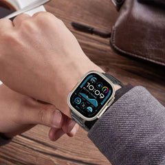 TECH-PROTECT EDELSTAHL CLASSIC APPLE WATCH 6 / 7 / 8 / 9 / 10 / SE / ULTRA 1 / 2 (44 / 45 / 46 / 49 MM) SILBER