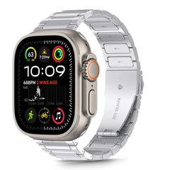 TECH-PROTECT EDELSTAHL CLASSIC APPLE WATCH 6 / 7 / 8 / 9 / 10 / SE / ULTRA 1 / 2 (44 / 45 / 46 / 49 MM) SILBER