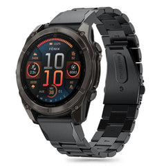 TECH-PROTECT ARMBAND EDELSTAHL GARMIN FENIX 5X / 5X PLUS / 6X / 6X PRO / 7X / 8 (51 MM) SCHWARZ