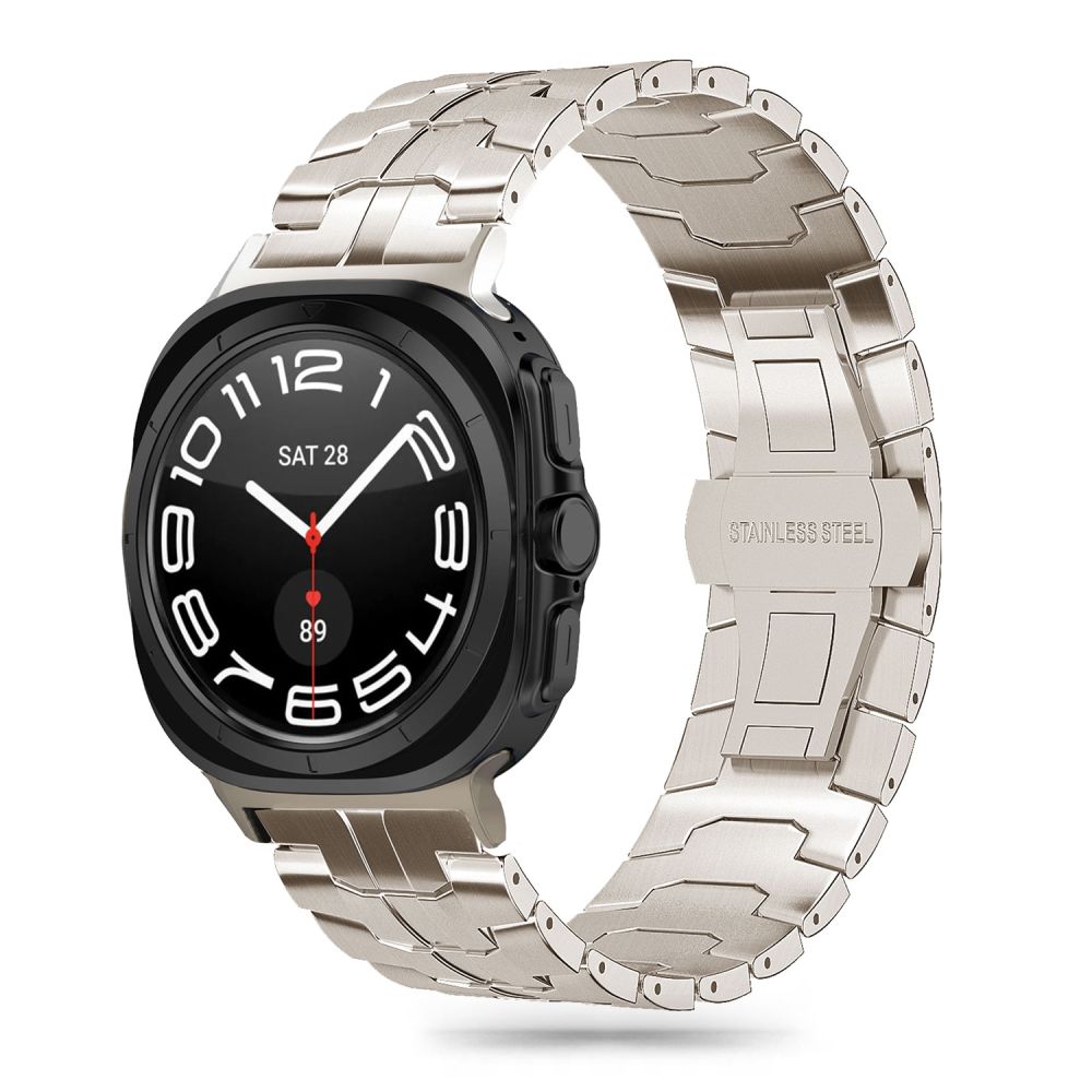 TECH-PROTECT STAINLESS LINE ARMBAND FÜR SAMSUNG GALAXY WATCH ULTRA (47MM) TITAN