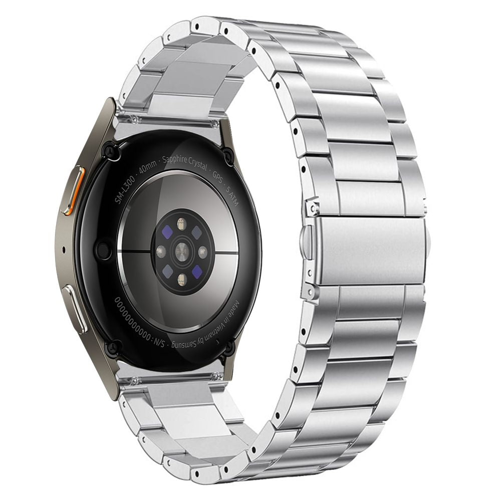 TECH-PROTECT EDELSTAHL SAMSUNG GALAXY WATCH 4 / 5 / 5 PRO / 6 / 7 / FE SILBER