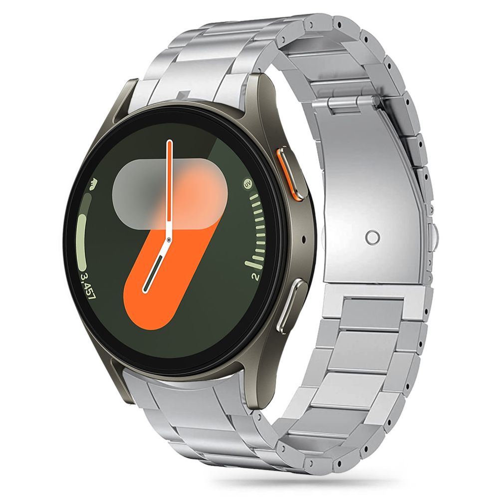 TECH-PROTECT EDELSTAHL SAMSUNG GALAXY WATCH 4 / 5 / 5 PRO / 6 / 7 / FE SILBER