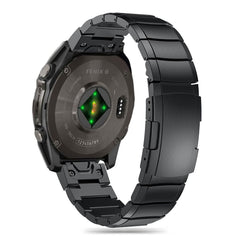 TECH-PROTECT STEELBAND ARMBAND GARMIN FENIX 5 / 6 / 6 PRO / 7 / 8 (47 MM) / E SCHWARZ