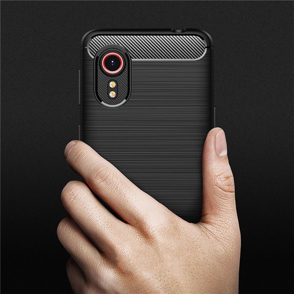 TECH-PROTECT TPUCARBON HÜLLE GALAXY XCOVER 7 SCHWARZ