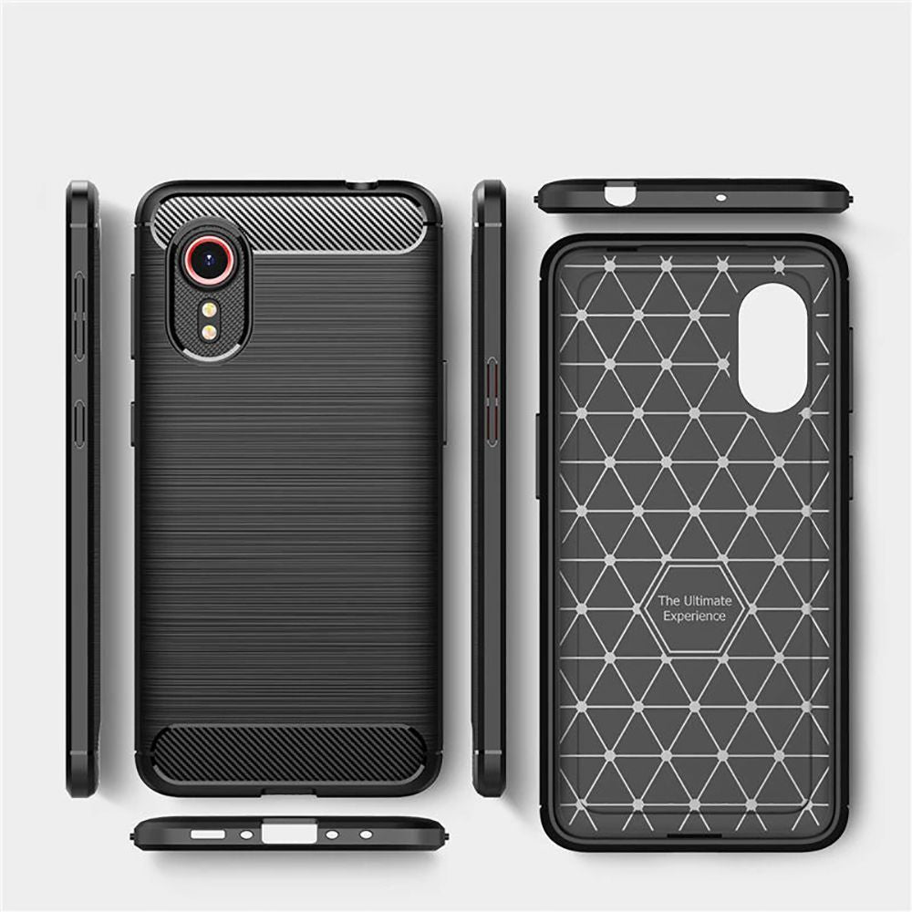 TECH-PROTECT TPUCARBON HÜLLE GALAXY XCOVER 7 SCHWARZ
