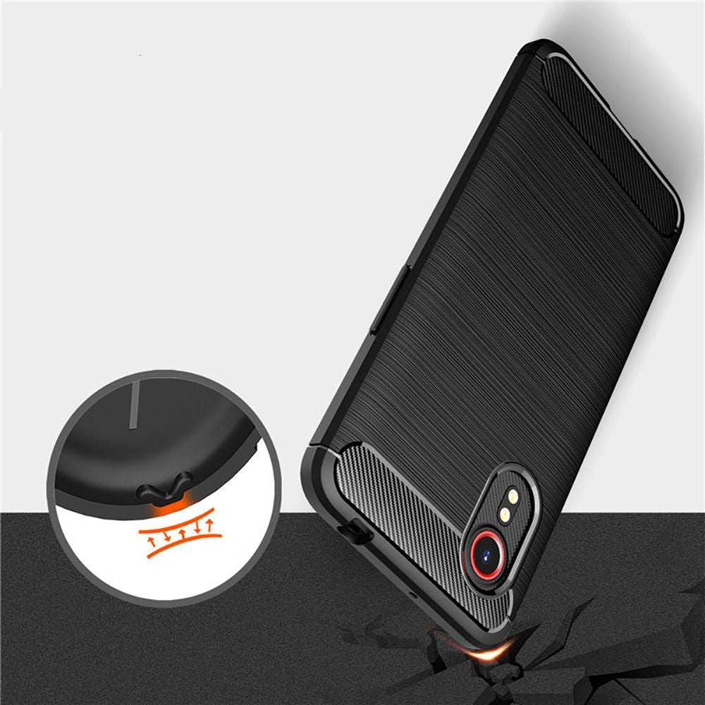 TECH-PROTECT TPUCARBON HÜLLE GALAXY XCOVER 7 SCHWARZ