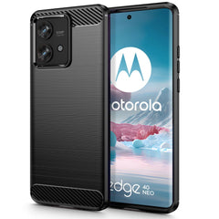 TECH-PROTECT TPUCARBON HÜLLE MOTOROLA EDGE 40 NEO SCHWARZ