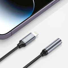 KABEL TECH-PROTECT ULTRABOOST ADAPTER LIGHTNING AUF MINI JACK 3,5MM SCHWARZ