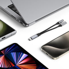 KABEL TECH-PROTECT ULTRABOOST KABELADAPTER TYPE-C ZU MINI JACK 3,5MM & TYPE-C SCHWARZ