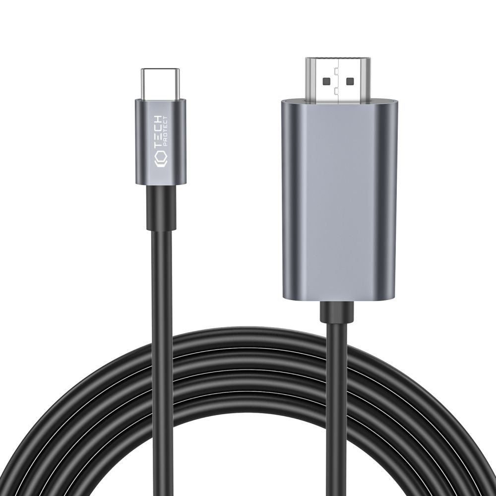 KABEL TECH-PROTECT ULTRABOOST KABEL TYPE-C ZU HDMI 4K 60HZ 200CM SCHWARZ