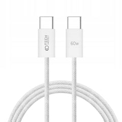 KABEL TECH-PROTECT ULTRABOOST CLASSIC TYPE-C KABEL PD60W/3A 200CM WEISS
