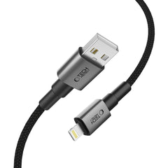 TECH-PROTECT ULTRABOOST DNA LIGHTNING-KABEL 15W/2.4A 200CM EISEN-GRAU